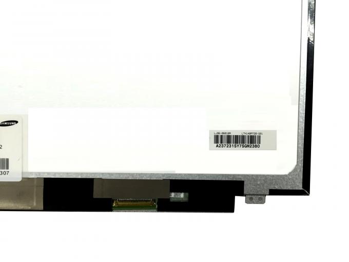 노트북 Lcd 보충을 위한 200cd/m 광도 14 인치 LCD 스크린 LTN140AT20에 의하여 지도되는 패널