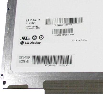 LP133WH2 TLN4/LP133WH2 TLL3를 위한 광택 있는 13.3 인치 노트북 LCD 패널 40 핀 커넥터