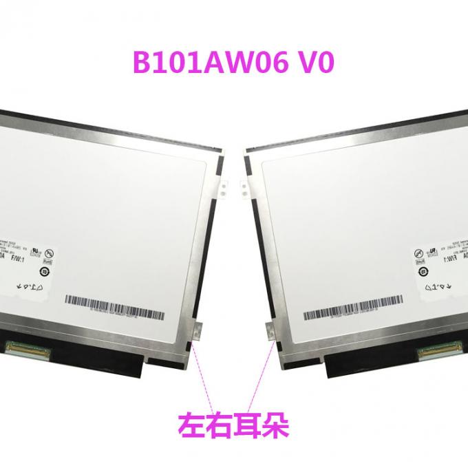 B101AW06 V 200CD/M를 가진 0개의 10.1 인치 LCD 스크린 1024x600 40 Pin LCD 디스플레이