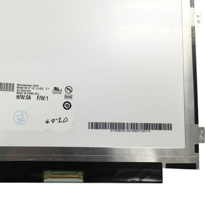 1024x600 10.1 인치 LCD 스크린 B101AW06 V 발광 다이오드 표시 패널을 위해 1 200CD/M