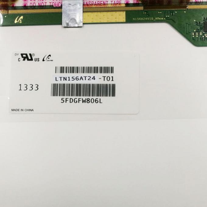 LVDS 40 Pin 15.6 인치 노트북 스크린 1366년 x 768 전시 LTN156AT24