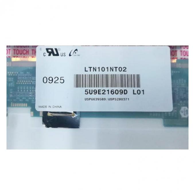 LTN101NT02 10.1 인치 LCD 패널/TFT 보충 스크린 LVDS 40 Pin 1024x600